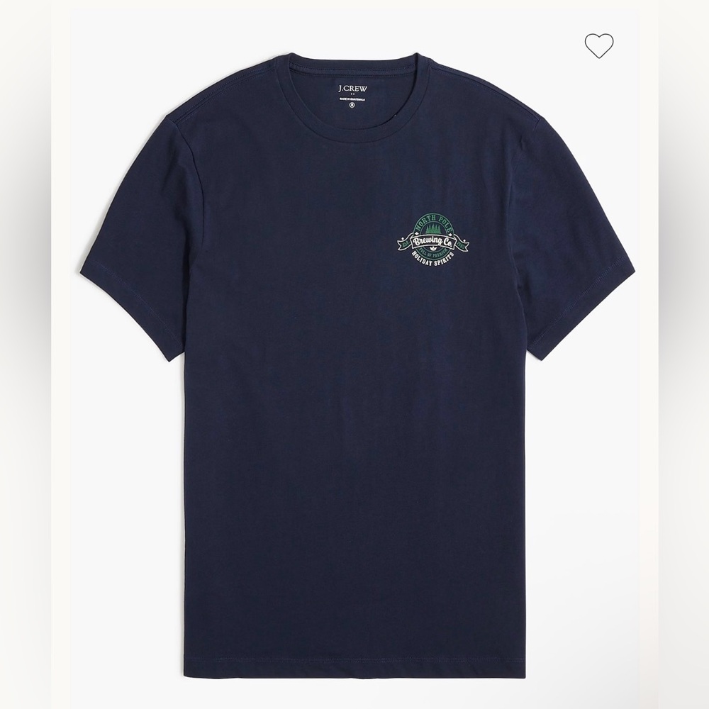 J. Crew Dark Blue Short Sleeve Tee
